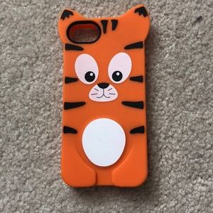 Tiger iPhone 5s phone case silicone